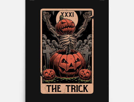 Halloween Tarot Pumpkin Trick