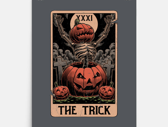 Halloween Tarot Pumpkin Trick