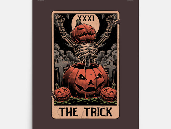 Halloween Tarot Pumpkin Trick