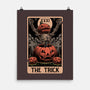 Halloween Tarot Pumpkin Trick-None-Matte-Poster-Studio Mootant