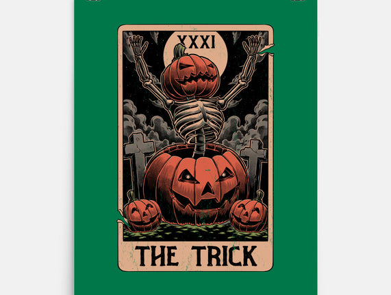 Halloween Tarot Pumpkin Trick