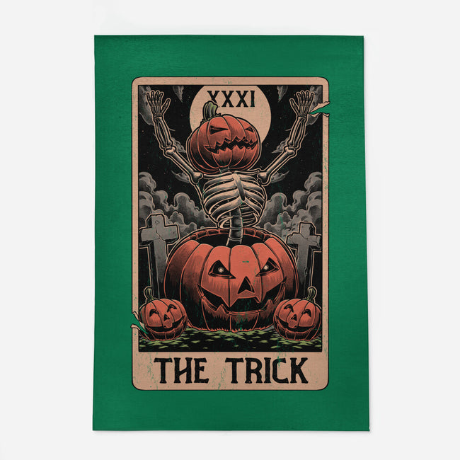 Halloween Tarot Pumpkin Trick-None-Indoor-Rug-Studio Mootant