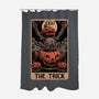 Halloween Tarot Pumpkin Trick-None-Polyester-Shower Curtain-Studio Mootant