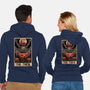 Halloween Tarot Pumpkin Trick-Unisex-Zip-Up-Sweatshirt-Studio Mootant