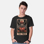 Halloween Tarot Pumpkin Trick-Mens-Basic-Tee-Studio Mootant