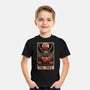 Halloween Tarot Pumpkin Trick-Youth-Basic-Tee-Studio Mootant