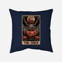 Halloween Tarot Pumpkin Trick-None-Removable Cover w Insert-Throw Pillow-Studio Mootant