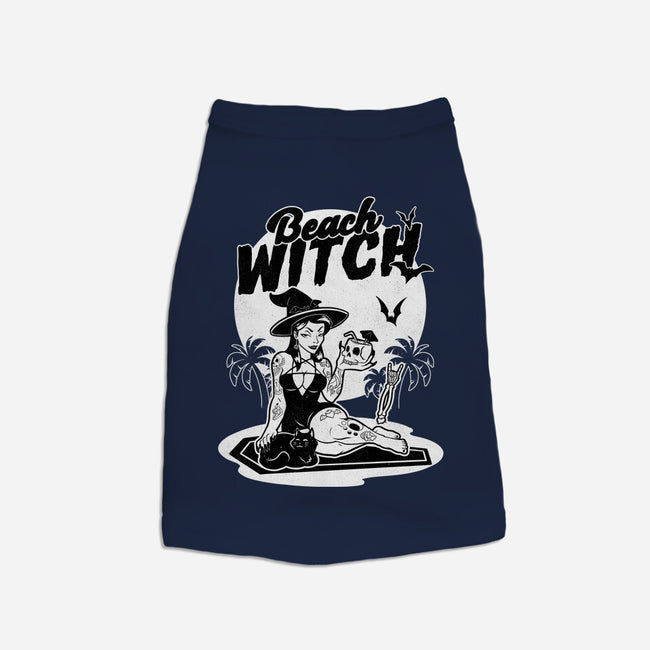 Beach Witch Goth Summer-Dog-Basic-Pet Tank-Studio Mootant