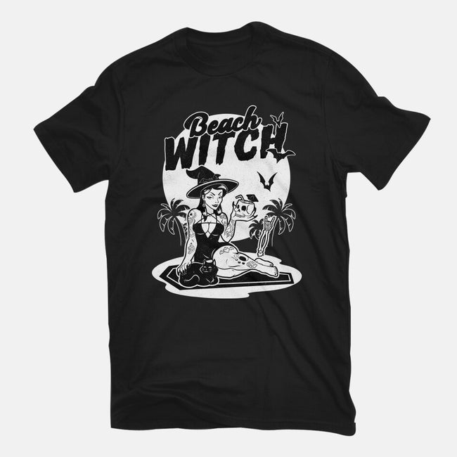 Beach Witch Goth Summer-Youth-Basic-Tee-Studio Mootant