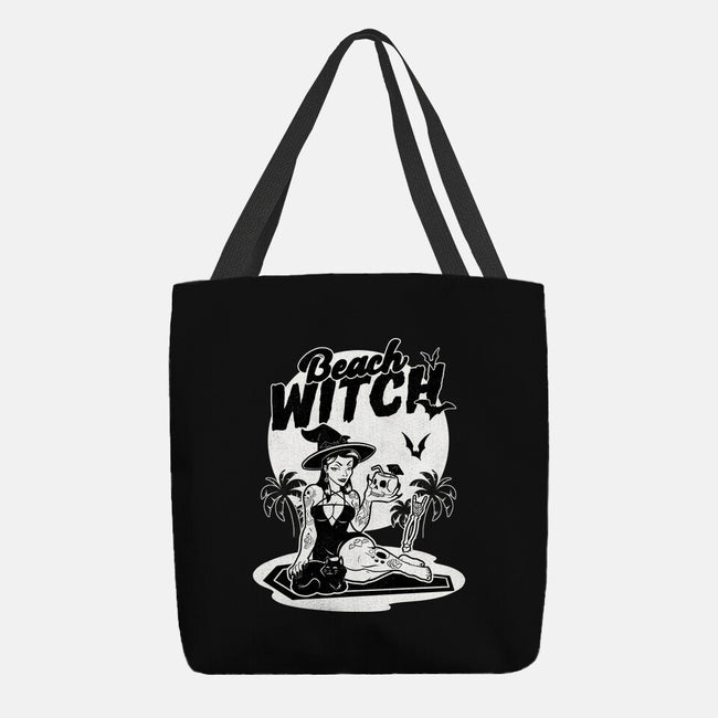 Beach Witch Goth Summer-None-Basic Tote-Bag-Studio Mootant