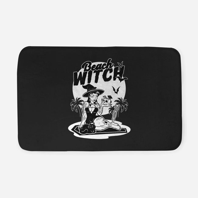 Beach Witch Goth Summer-None-Memory Foam-Bath Mat-Studio Mootant