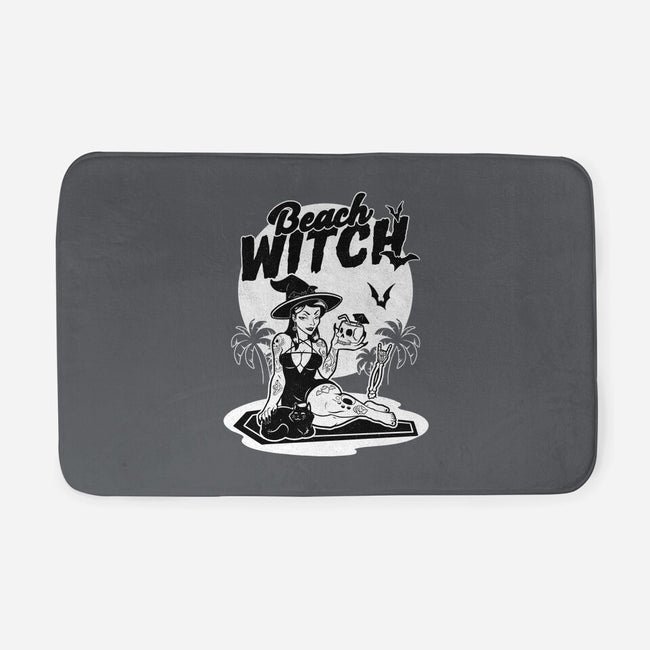 Beach Witch Goth Summer-None-Memory Foam-Bath Mat-Studio Mootant