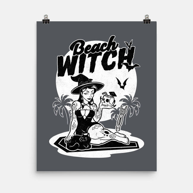 Beach Witch Goth Summer-None-Matte-Poster-Studio Mootant