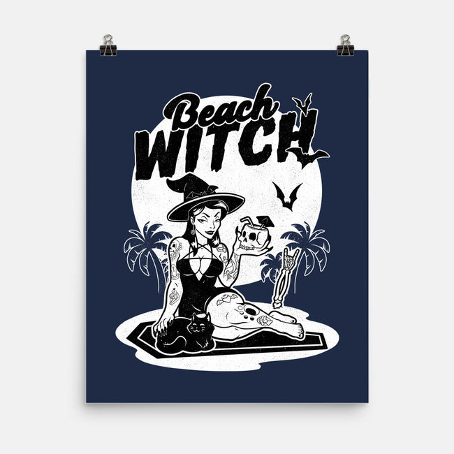 Beach Witch Goth Summer-None-Matte-Poster-Studio Mootant