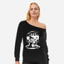 Beach Witch Goth Summer-Womens-Off Shoulder-Sweatshirt-Studio Mootant