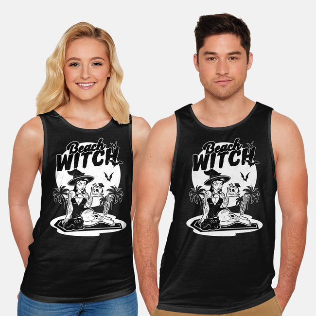 Beach Witch Goth Summer-Unisex-Basic-Tank-Studio Mootant