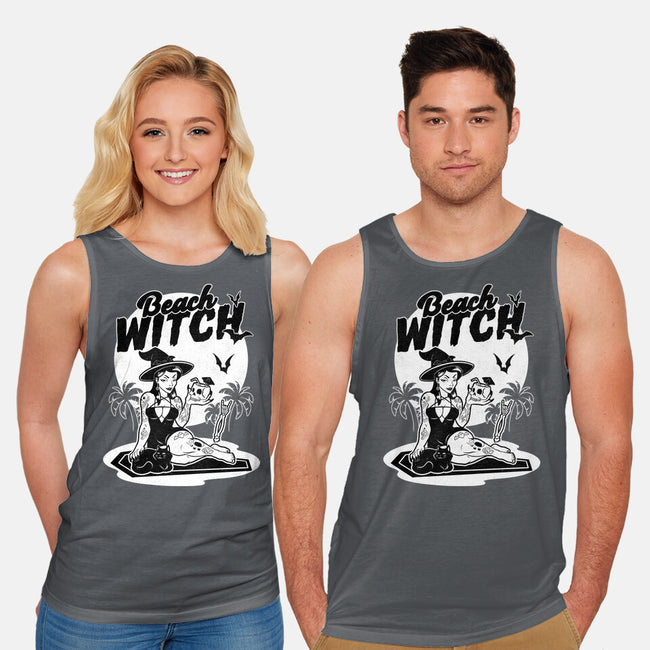 Beach Witch Goth Summer-Unisex-Basic-Tank-Studio Mootant