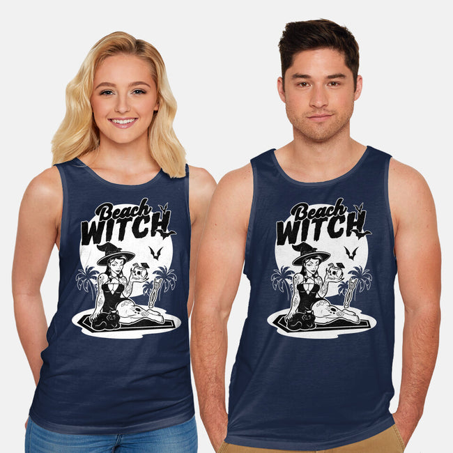 Beach Witch Goth Summer-Unisex-Basic-Tank-Studio Mootant