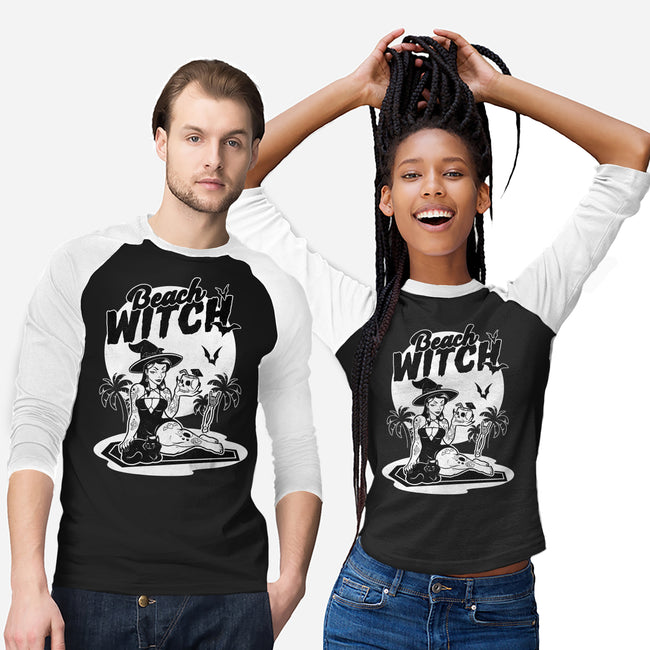 Beach Witch Goth Summer-Unisex-Baseball-Tee-Studio Mootant