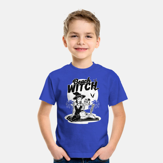 Beach Witch Goth Summer-Youth-Basic-Tee-Studio Mootant