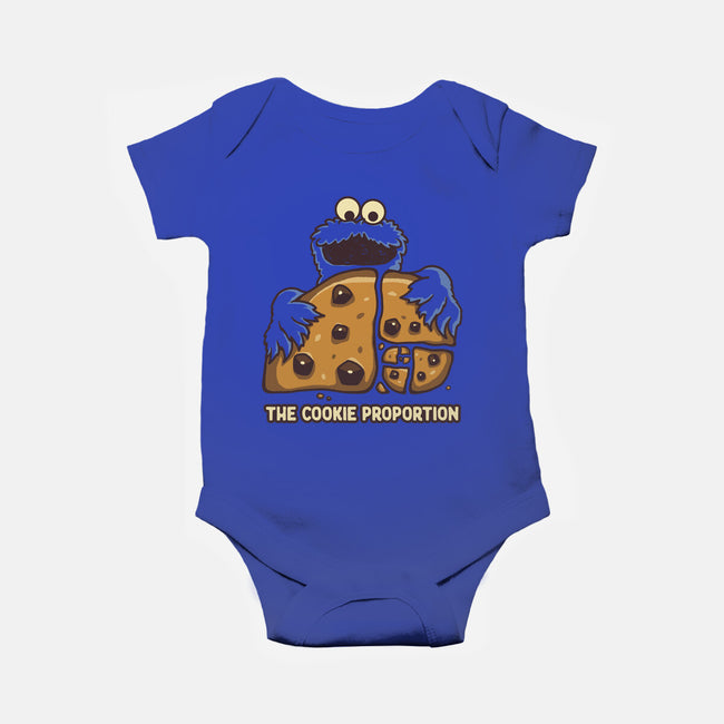 The Cookie Proportion-Baby-Basic-Onesie-retrodivision