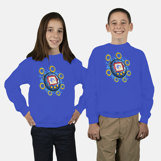 Fast-gotchi-Youth-Crew Neck-Sweatshirt-nickzzarto