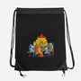 Heelers Playing Poker-None-Drawstring-Bag-dalethesk8er