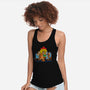 Heelers Playing Poker-Womens-Racerback-Tank-dalethesk8er