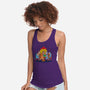 Heelers Playing Poker-Womens-Racerback-Tank-dalethesk8er