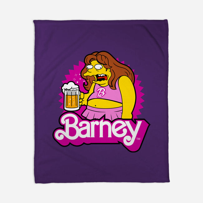 Barney Barbie-None-Fleece-Blanket-Boggs Nicolas