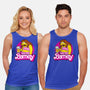 Barney Barbie-Unisex-Basic-Tank-Boggs Nicolas