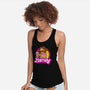 Barney Barbie-Womens-Racerback-Tank-Boggs Nicolas