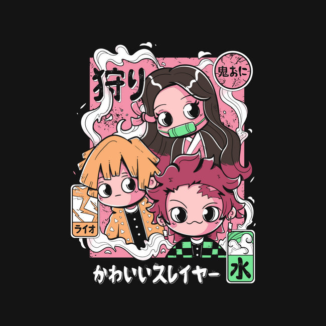 Cute Demon Slayer-None-Stretched-Canvas-Ca Mask