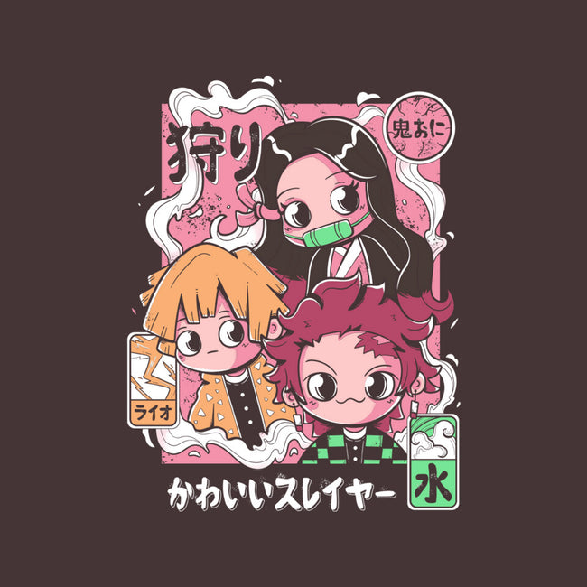 Cute Demon Slayer-None-Stretched-Canvas-Ca Mask