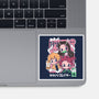 Cute Demon Slayer-None-Glossy-Sticker-Ca Mask