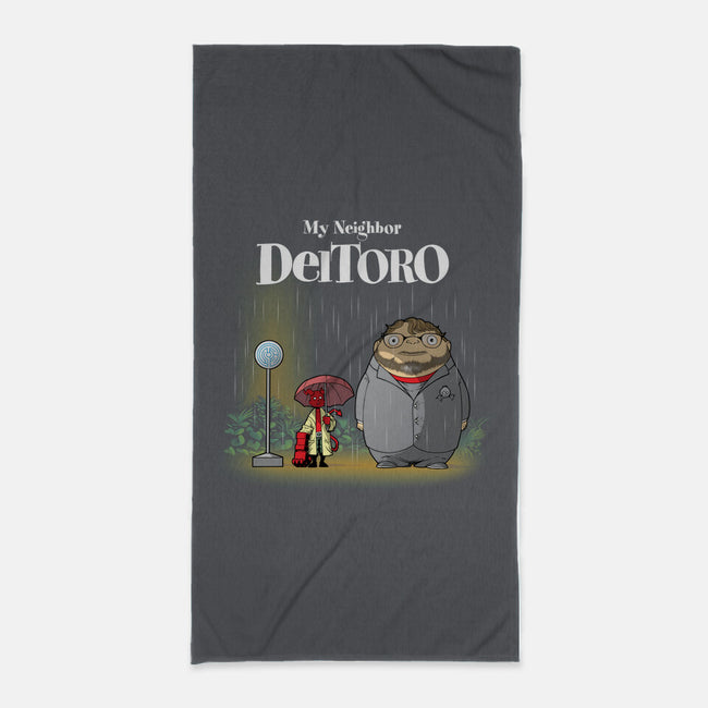 My Neighbor Deltoro-None-Beach-Towel-Art_Of_One