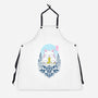 Noodle Cat-Unisex-Kitchen-Apron-GODZILLARGE