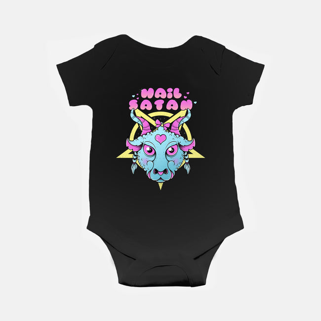 Kawaii Satan-Baby-Basic-Onesie-GODZILLARGE