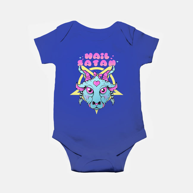 Kawaii Satan-Baby-Basic-Onesie-GODZILLARGE