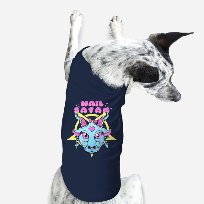 Kawaii Satan-Dog-Basic-Pet Tank-GODZILLARGE