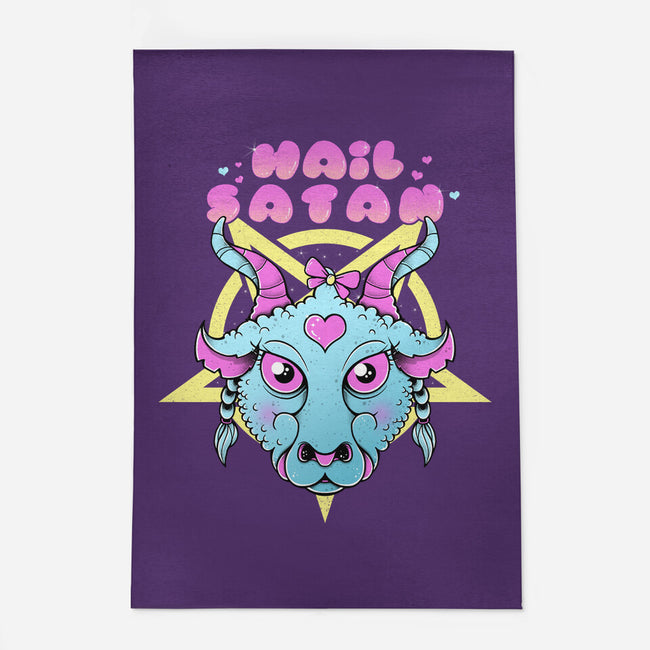 Kawaii Satan-None-Indoor-Rug-GODZILLARGE