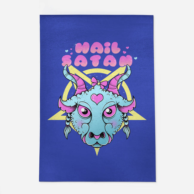 Kawaii Satan-None-Indoor-Rug-GODZILLARGE