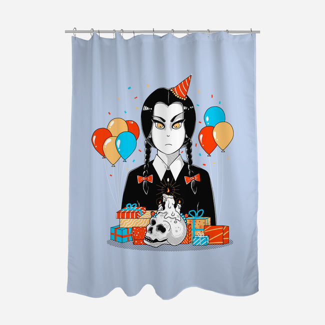 I Hate Birthdays-None-Polyester-Shower Curtain-GODZILLARGE