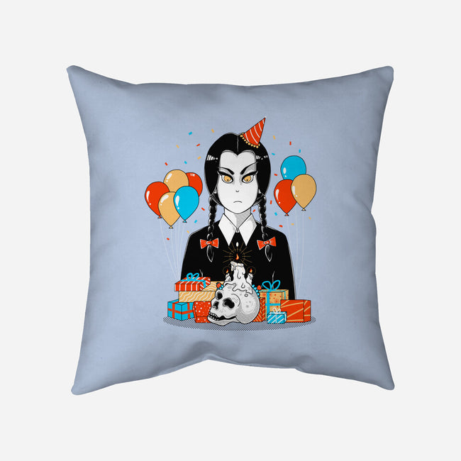 I Hate Birthdays-None-Removable Cover-Throw Pillow-GODZILLARGE