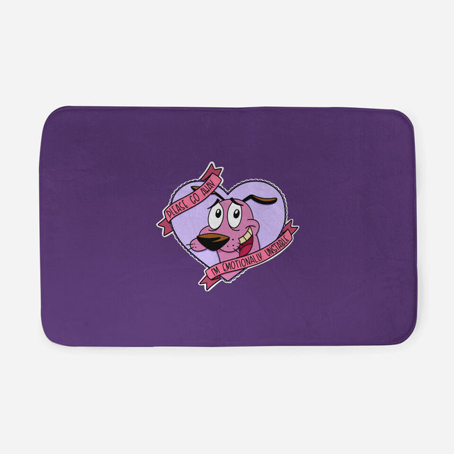 Please Go Away-None-Memory Foam-Bath Mat-Alexhefe