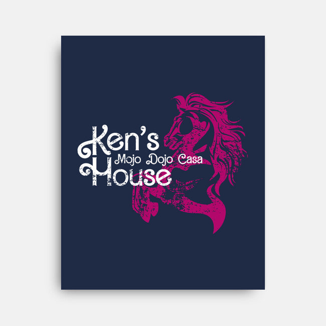 Ken's Mojo Dojo Casa House-None-Stretched-Canvas-Yue