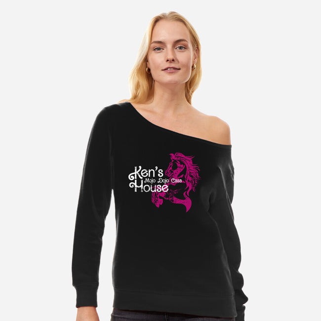 Ken's Mojo Dojo Casa House-Womens-Off Shoulder-Sweatshirt-Yue