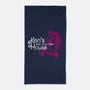 Ken's Mojo Dojo Casa House-None-Beach-Towel-Yue