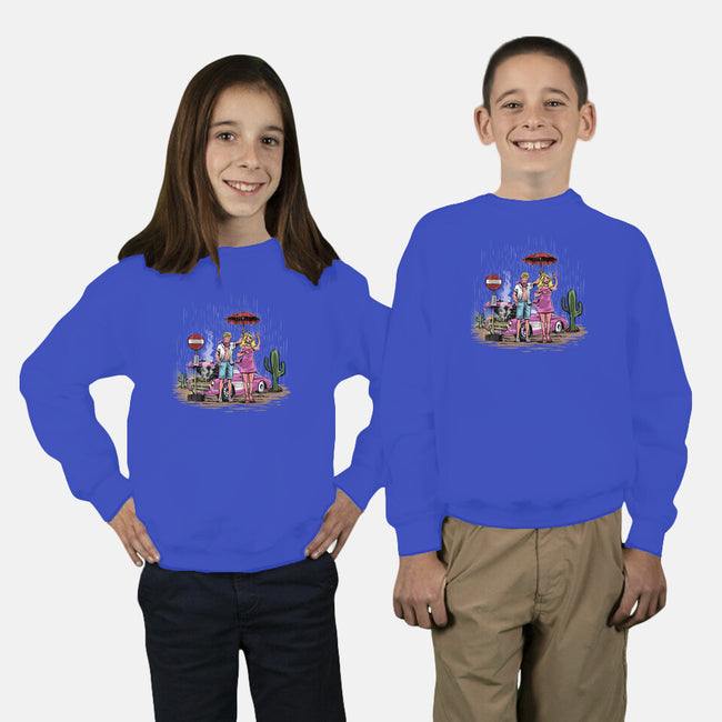 My Neighbor Barbie-Youth-Crew Neck-Sweatshirt-zascanauta