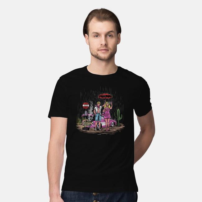 My Neighbor Barbie-Mens-Premium-Tee-zascanauta